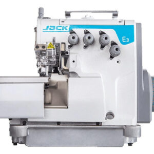 Máquina de costura overlock Jack E3 branca 220V